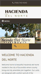 Mobile Screenshot of haciendadelnorteapts.com